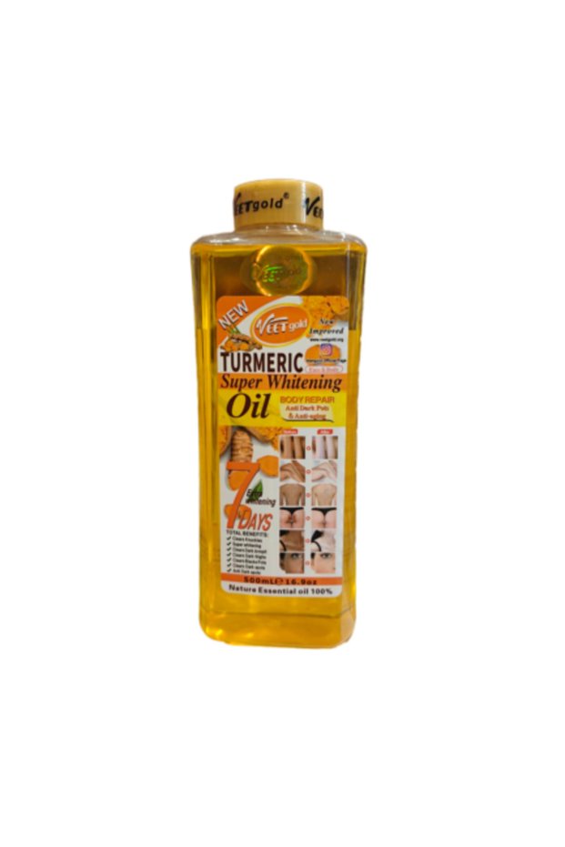 Ulei cu turmeric - SUPER ALBIRE - 500ml.