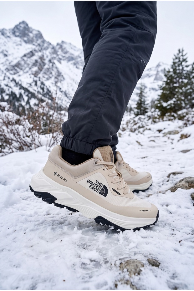Men's Beige Water-Repellent Casual Sneaker Sports Shoes 073