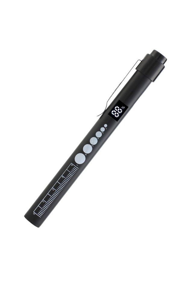 1968 Black Pupil Oral Pen, Morning Examination, Ear, Nose and Throat Eye Examination Light, Flashlig