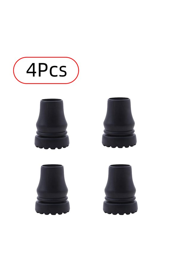 Inner diameter(22mm) 4Pcs 16-22mm Anti Slip Rubber Pads Cover Canes, Crutches, Bottom Pads, Protecti