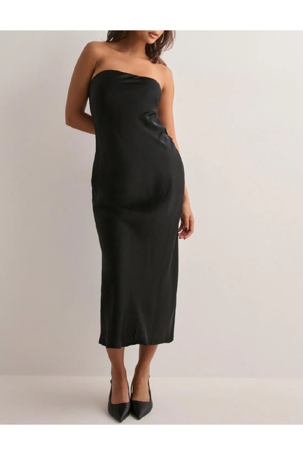 Rochie medie, Negru