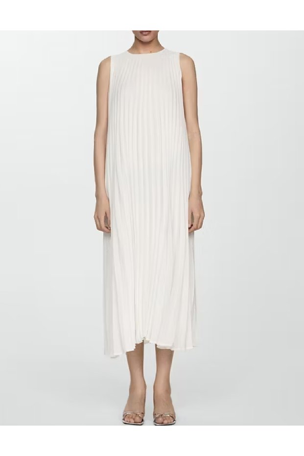 Rochie medie, Alb