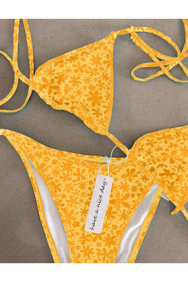 Swimsuit, Yellow