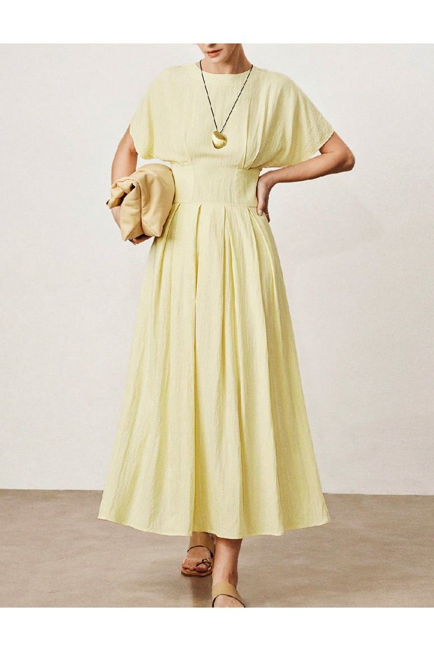 Rochie lunga, Galben
