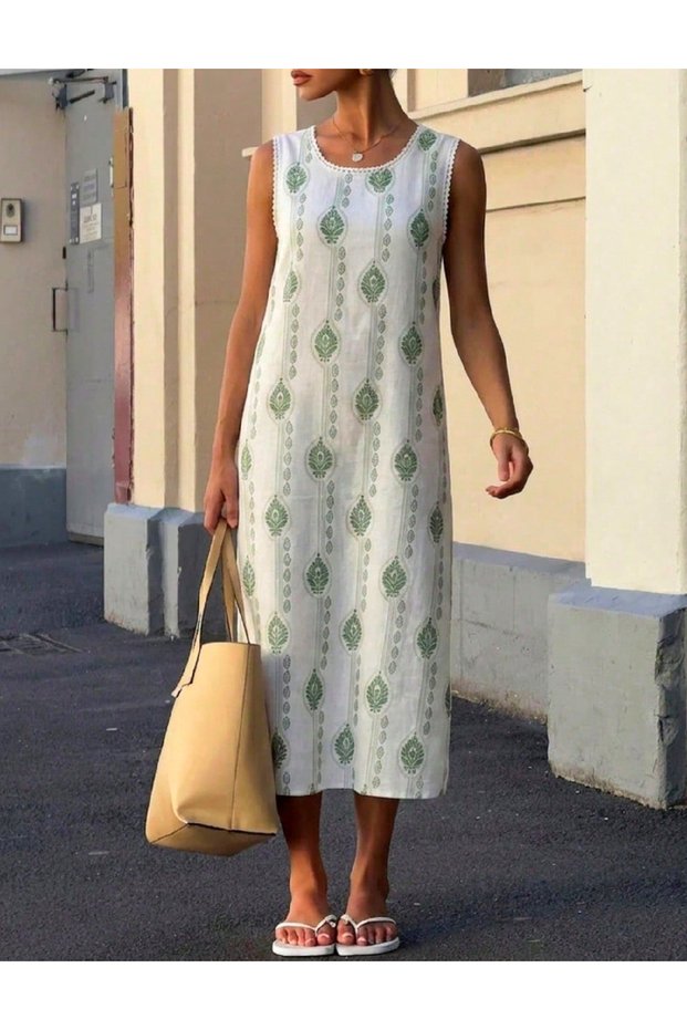 Rochie medie, Verde