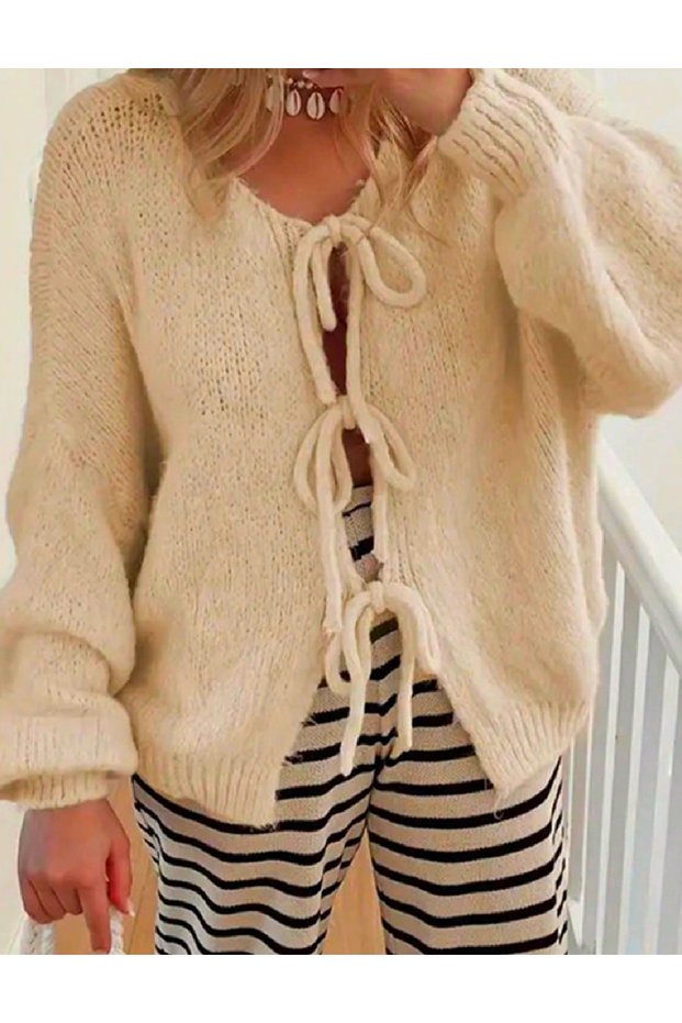 Cardigan, crem