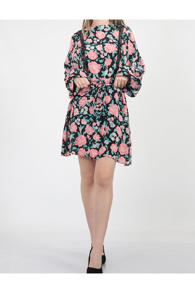 Rochie scurta, Floral
