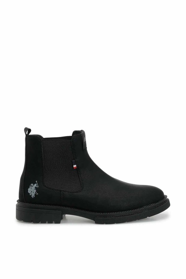Men's Chelsea Boots, Black, Elasticated Ankle, Casual Boots.