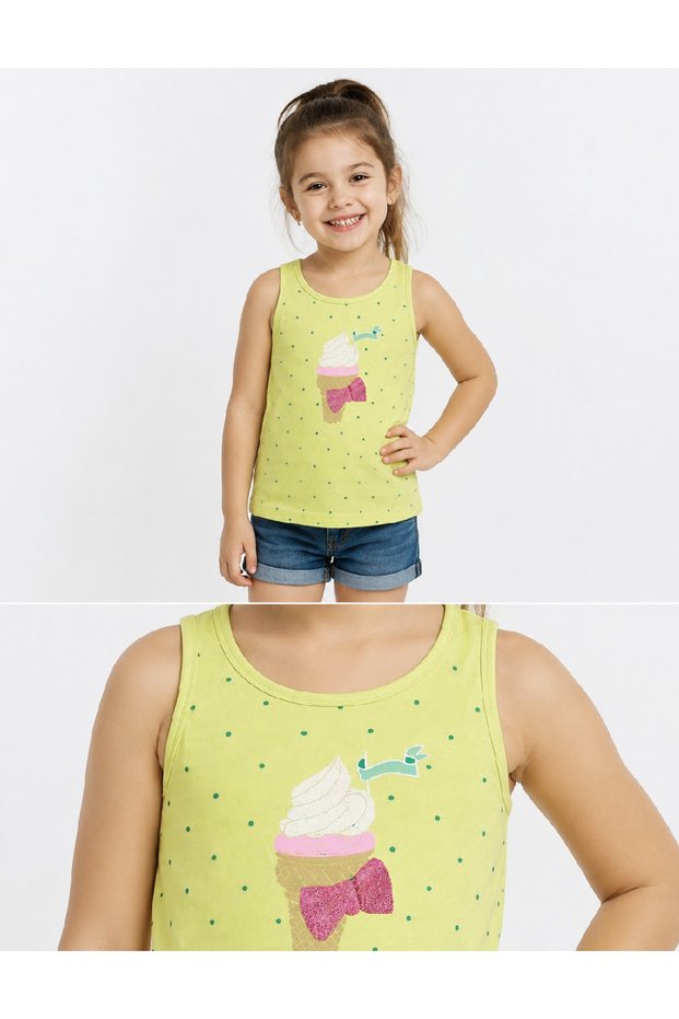 Tank top, Green