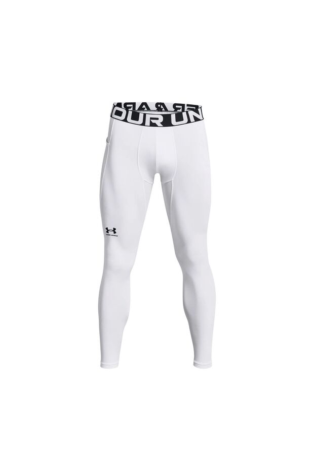 1366075-100 Cg Armour Leggings Men's White Tights