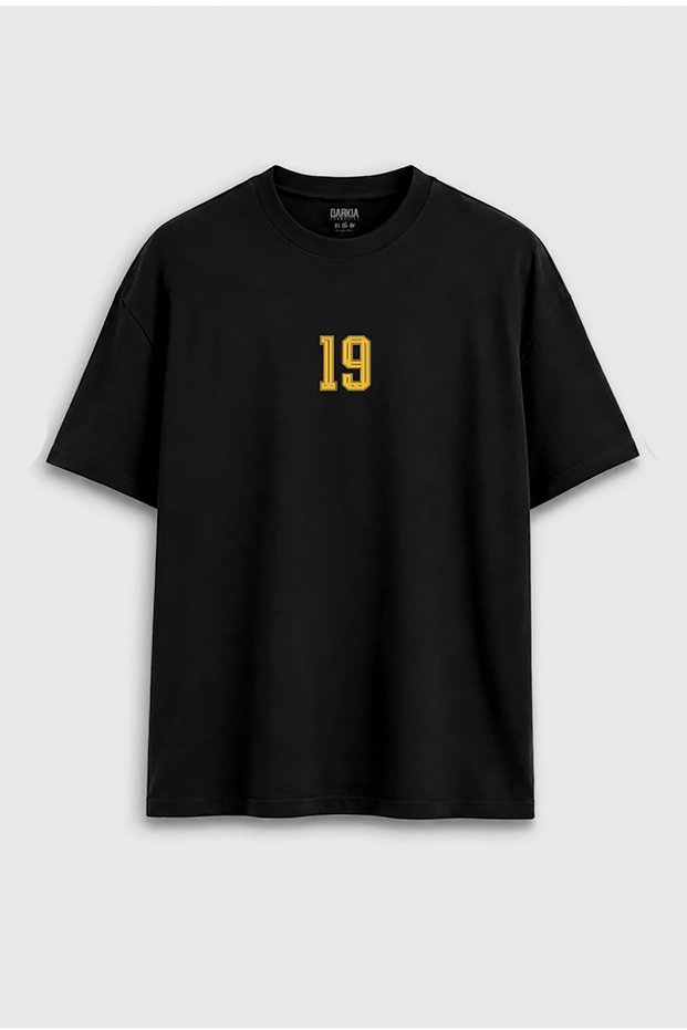 Lamine Yamal Spain Front and Back Printed Design Unisex Black T-Shirt.