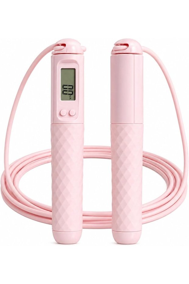 Digital Jump Rope with LCD Counter, Adjustable, Multiple Colours