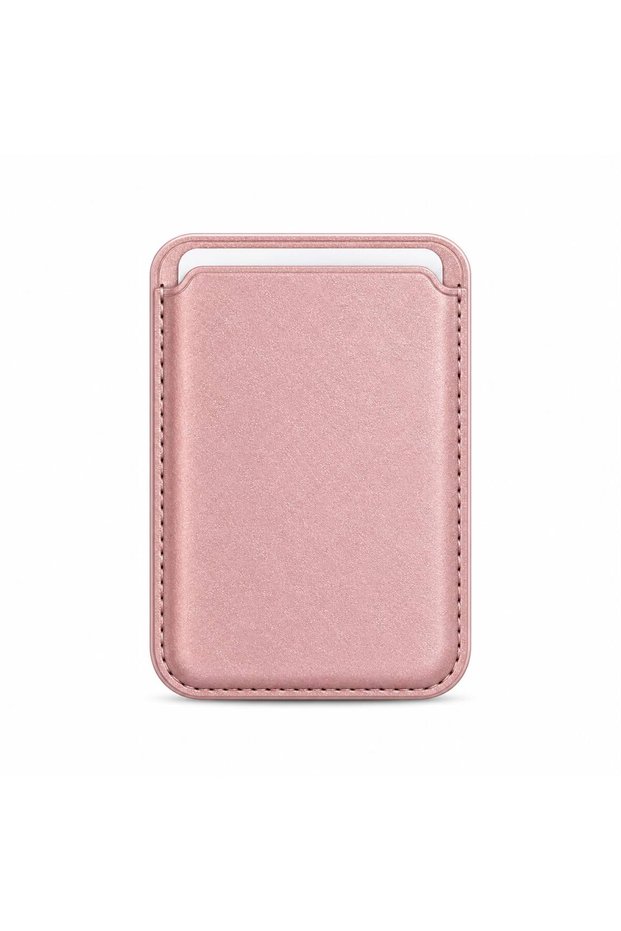 Micro Woven Wallet Leather Card Holder with Magsafe for iPhone