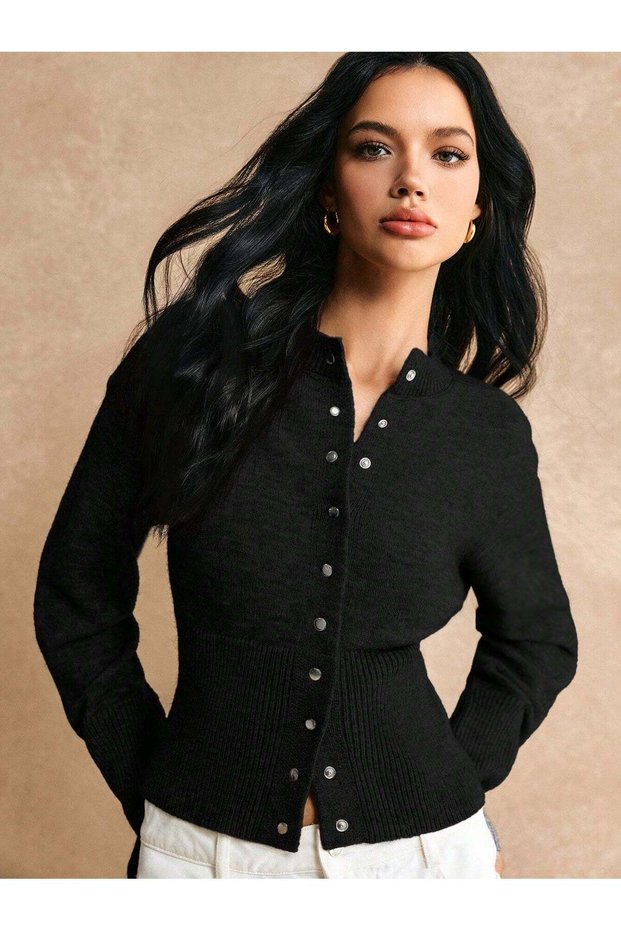 Cardigan, negru