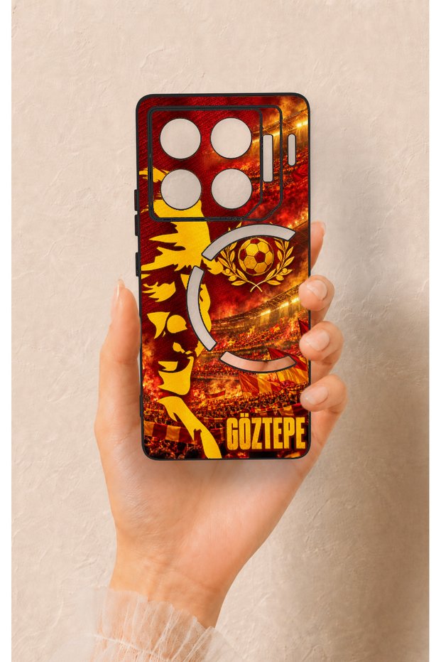Infinix Gt 20 Pro Compatible Silicone Case with a Göztepe-Themed Pattern.