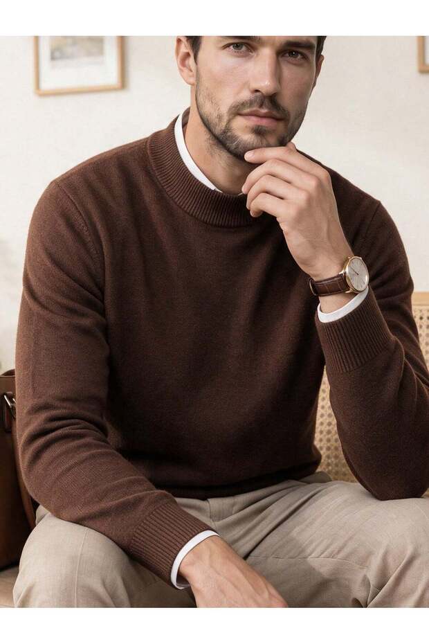 Sweater, brown