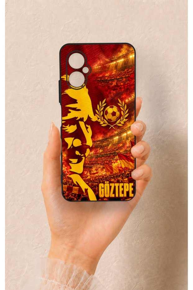 Omix X3 Compatible Silicone Case with Göztepe-Themed Design.