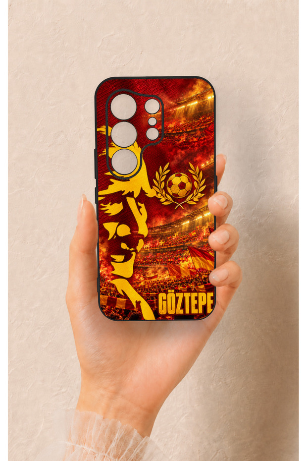 Tecno Camon 50 4g Compatible Silicone Case with a Göztepe-Themed Design.