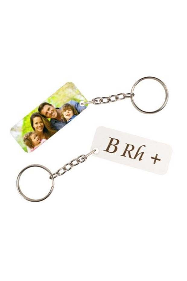 Mdf Can Group Keychain B Rh (+)