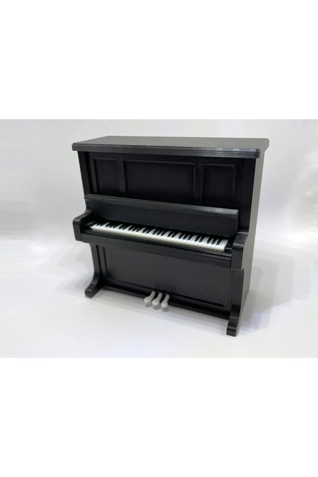 (Without Music-Without Mechanism) Piano Design Wind-Up Music Box Outer Box Decorative Case