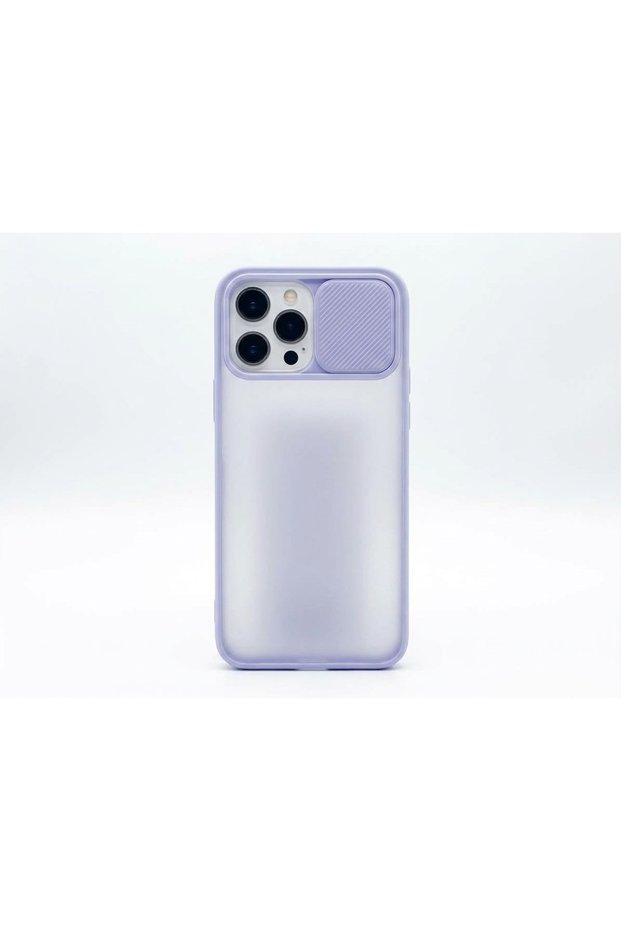 Iphone 12 / 12 pro lilac camera sliding case model