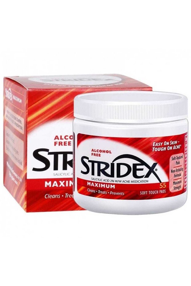 Maximum Strength Medicated Pads for Acne 55 Count