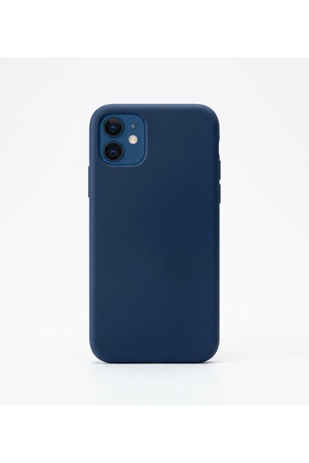 Iphone 11 navy blue paper-thin case model