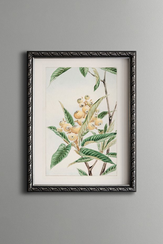 New World - Vintage Patterned Painting - Slim Model