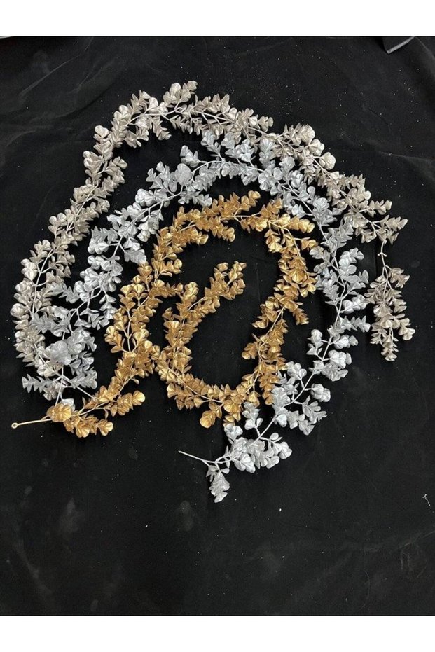 Gilded Eucalyptus Garlands