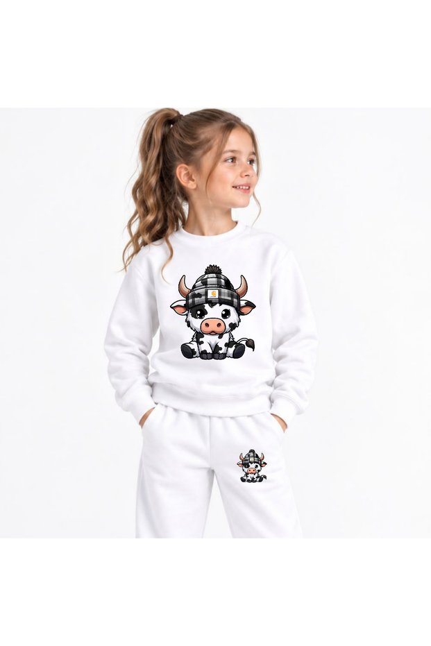 Team Sweatshirt Carhartt-Inek Printed Girls Boys Children's Crew Neck