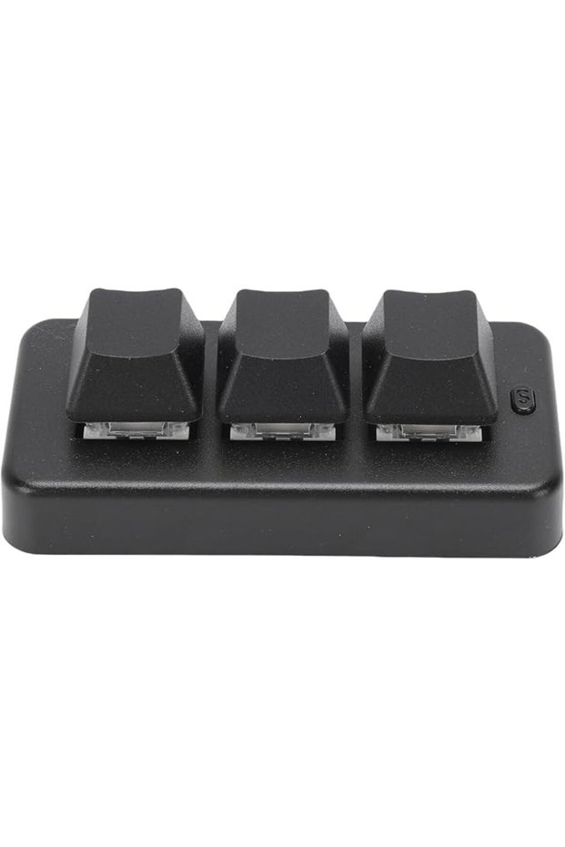 3 Key Keyboard, Multi System Compatibility, Customizable Mechanical Keypad, Compact And Port