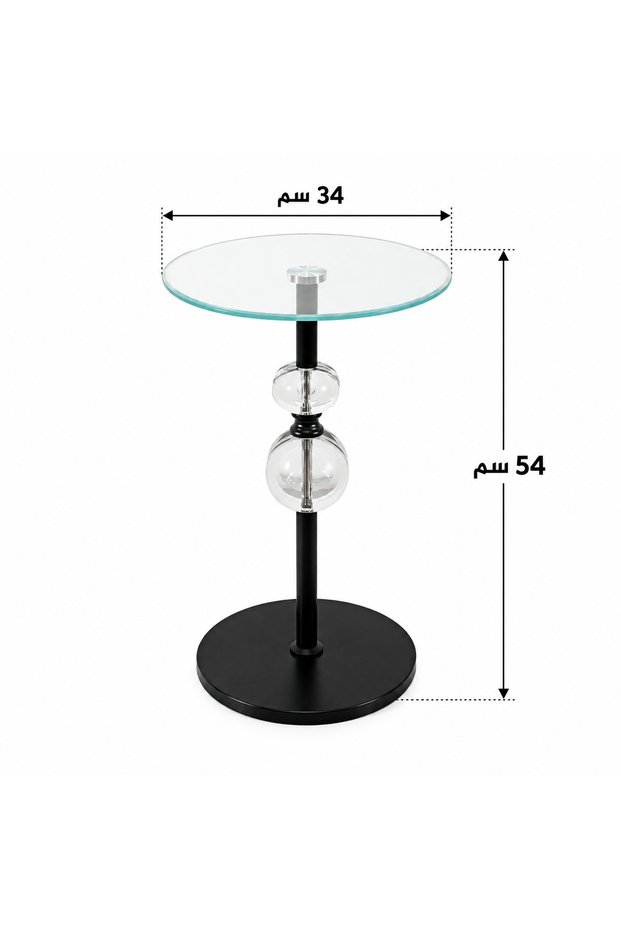 Single Service Table Og-52 Black
