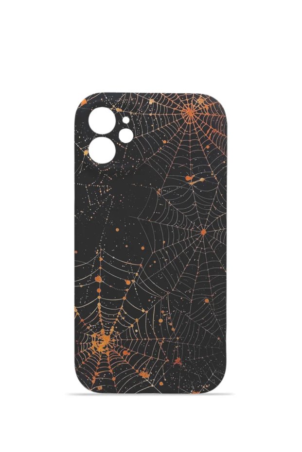 iPhone 11 Vorian Mika Camera Protective Case, Spiderweb Night.