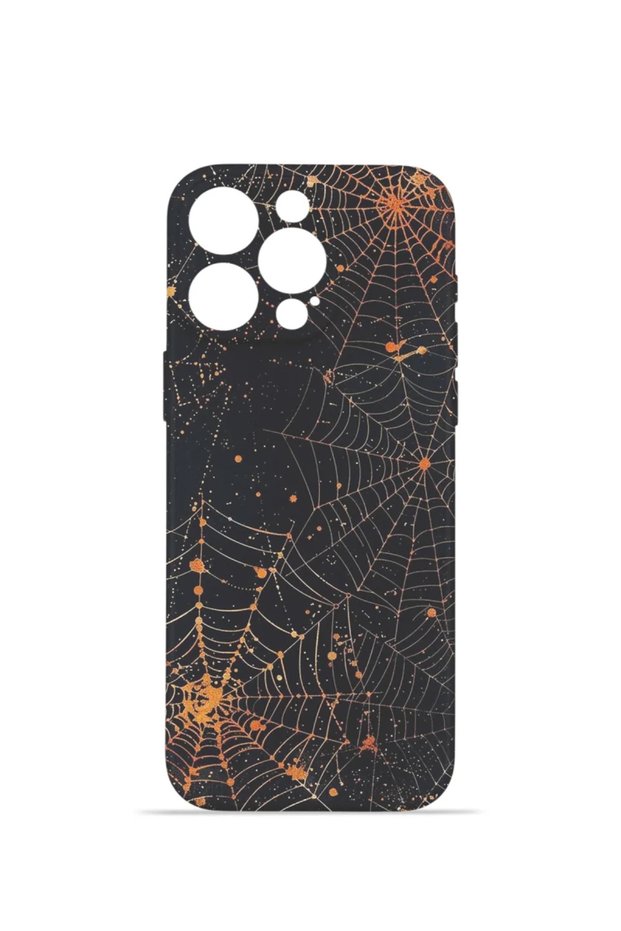 iPhone 16 Pro Vorian Mika Camera Protective Case, Spider Web Night Edition.