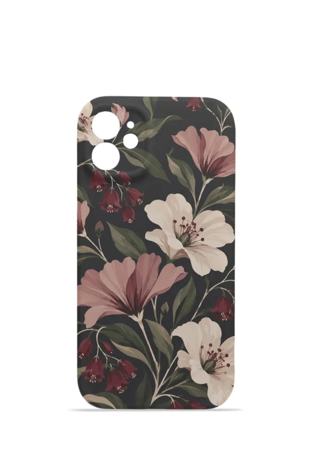 غطاء حماية للكاميرا من "فوريان ميكا" لهاتف iPhone 11، تصميم "ميدنايت بلومز".