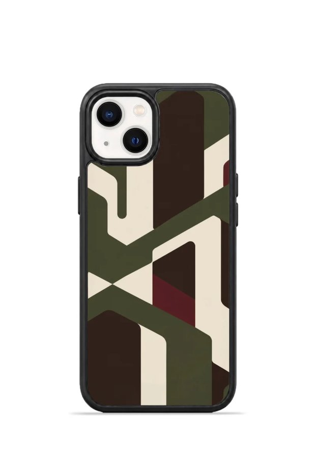 iPhone 14 Vorian Black Hole Case, Olive Passage.