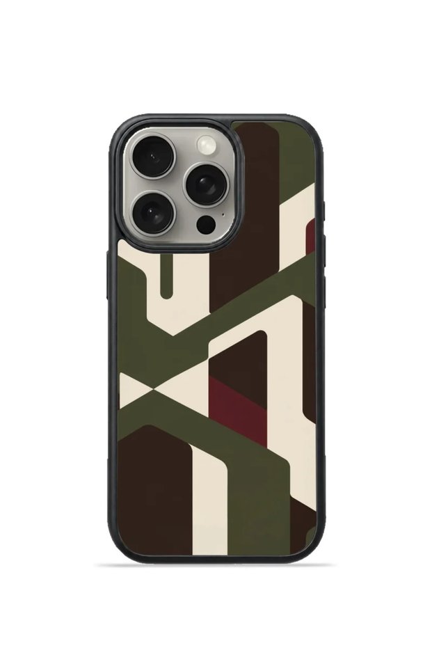 iPhone 16 Pro Vorian Black Hole Case, Olive Passage.