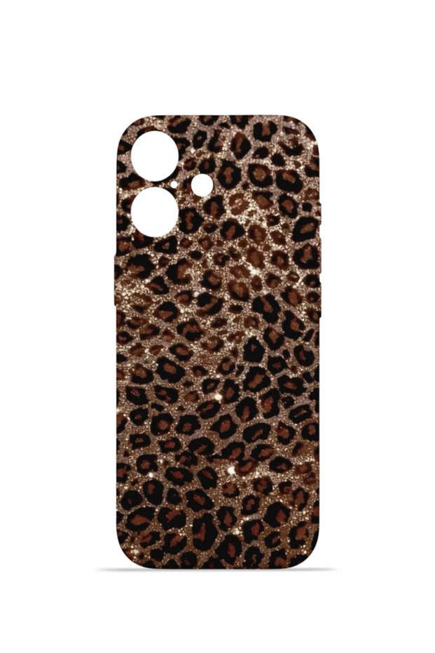iPhone 16 Plus Vorian Camera Protective Case, Classic Leopard Design.