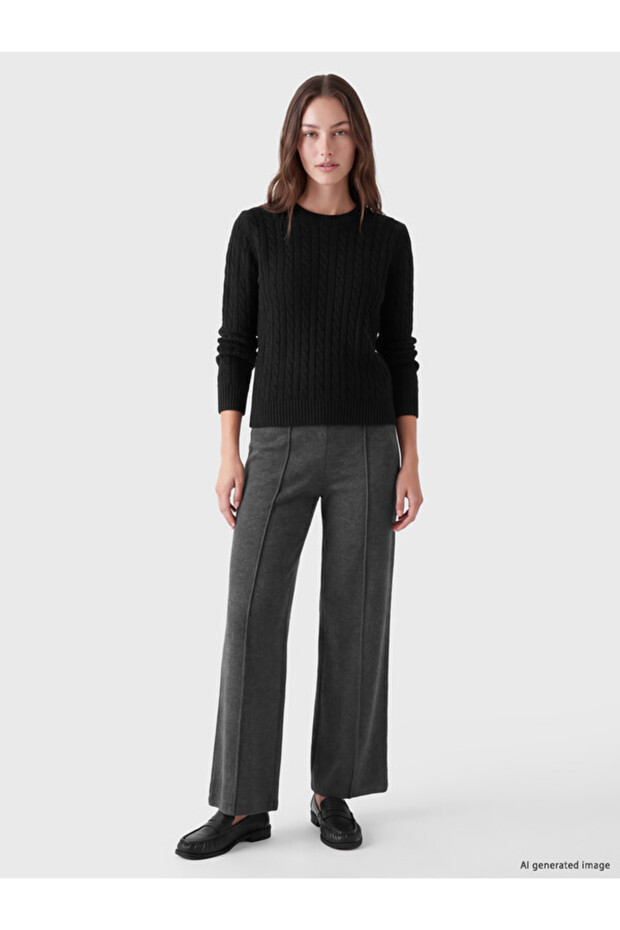 Rmz Gi̇yi̇m Farkiyla Women's Pants with Waist Drawstring