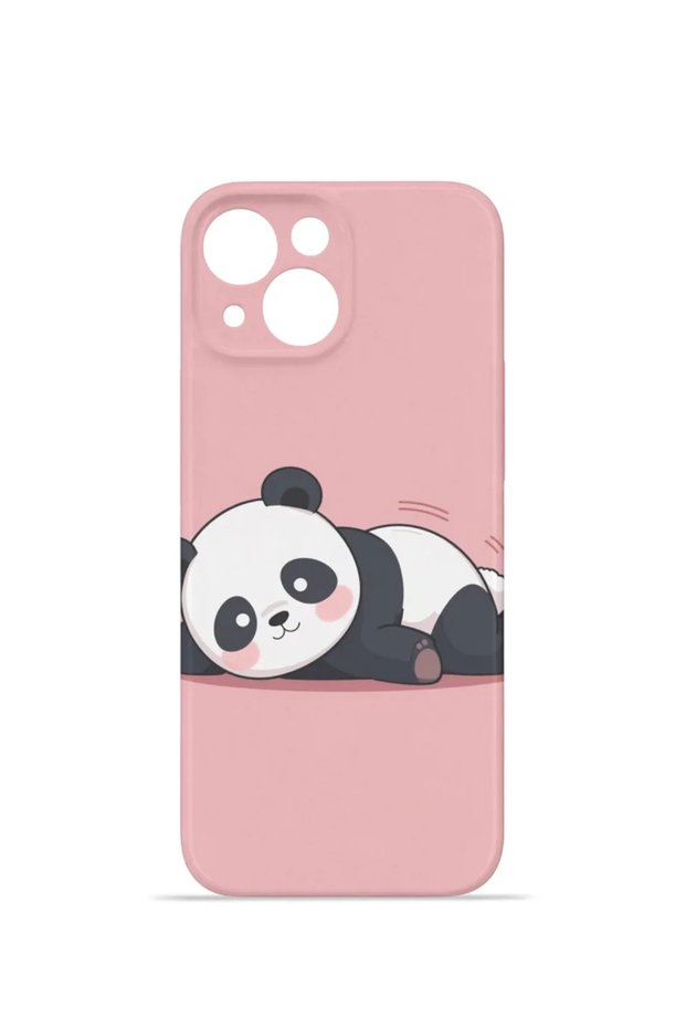 iPhone 15 Vorian Mika Camera Protective Case, Sleepy Panda Design.