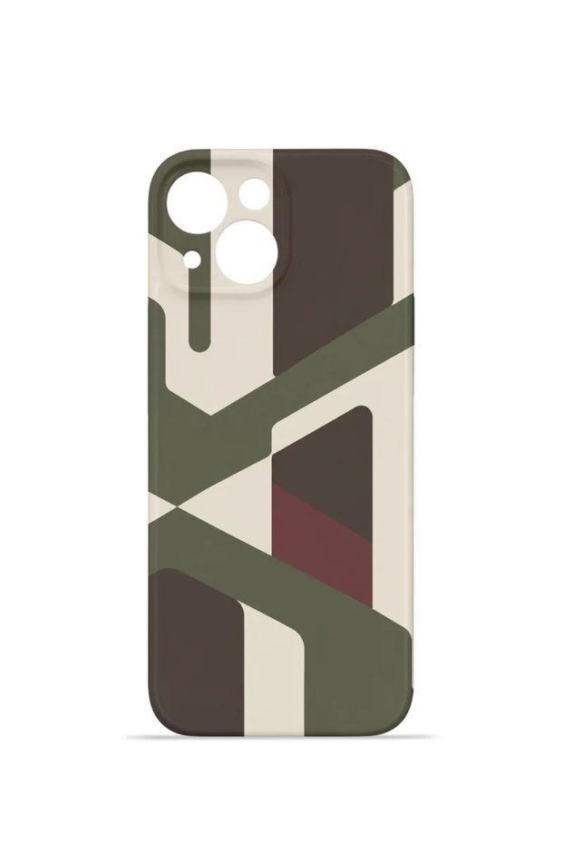 iPhone 13 Vorian Mika Camera Protective Case, Olive Passage.