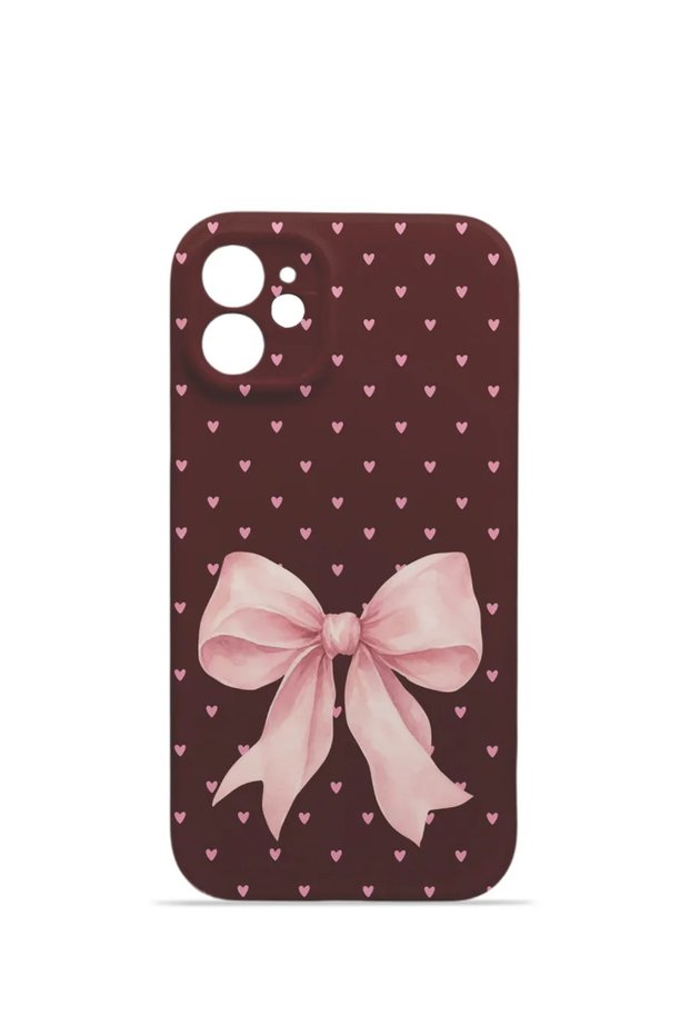 iPhone 11 Vorian Camera Protective Case with Powder Bow