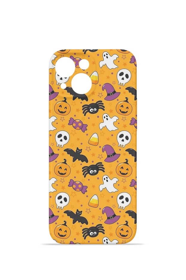 iPhone 13 Vorian Mika Camera Protective Case, Scattered Pumpkins