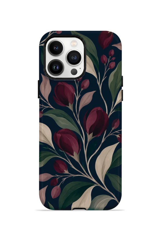 iPhone 13 Pro Vorian Magsafe Dual-Layer Night Botanica Case