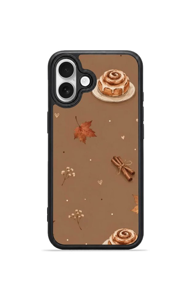 iPhone 16 Vorian Black Hole Case, Coffee Cinnamon Buns