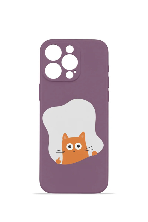iPhone 13 Pro Vorian Camera Protective Case, Cat in a Puddle.