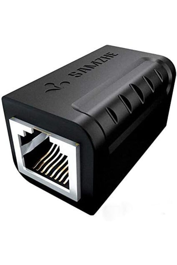 محول تمديد كابل إيثرنت 8P8C موصل RJ45