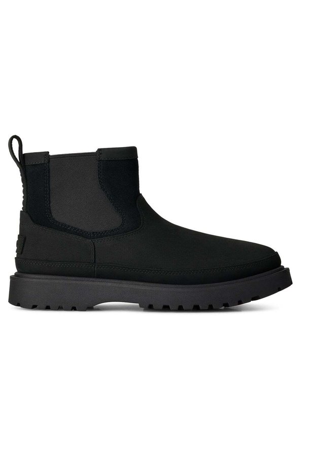 Men's Waterproof Suede Upper, Eva Sole, Black Boots & Booties.