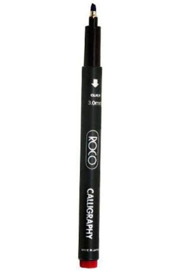 قلم خط عربي 3.0 مم أسود، طراز RQ-28593BLK