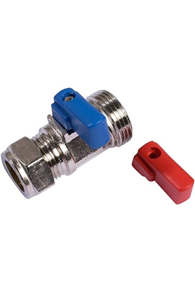 WASHING MACHINE VALVE STRAIGHT HOT & COLD